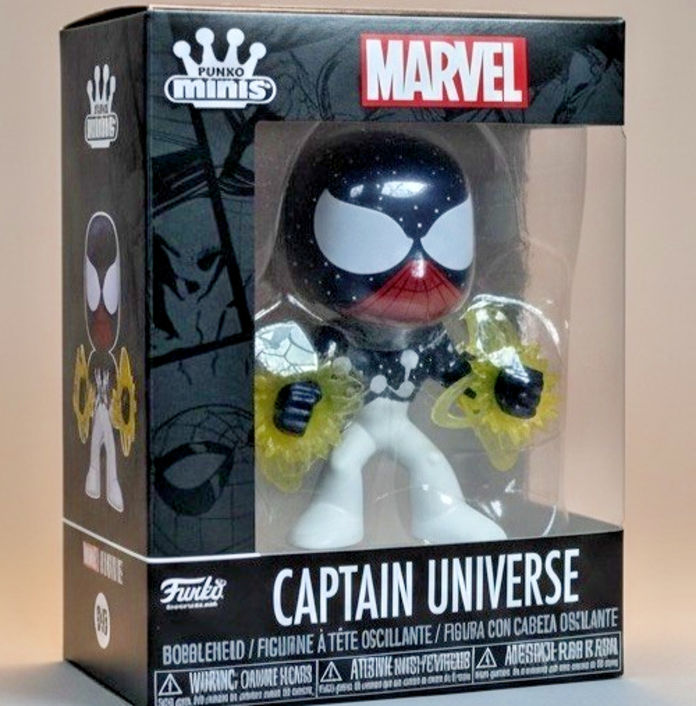 Funko Mystery Minis Marvel Spider-Man Captain Universe 1/12 Vinyl Figure